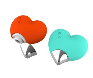 Vibrador de succión en forma de corazón de melocotón, juguete de vibración fuerte extraíble, vibrador Mini para lamer, juguetes de masturbación femenina - Product Image 6