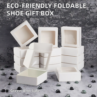 Emballage d'expédition écologique jetable personnalisé en carton rigide, papier kraft, pour vêtements, chaussures, cadeaux, gaufré, pliable