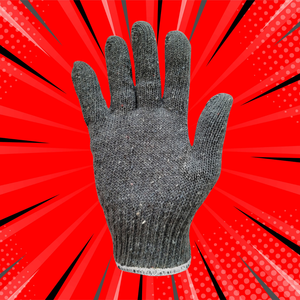 Gants de sécurité en fil à bout ouvert en poly coton à prise confortable pour une utilisation automobile/atelier antistatique anti-dérapant sécurité robuste - Product Image 3
