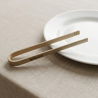 Pince de cuisine multifonction en bambou ESTICK, pince alimentaire naturelle pour la cuisson, le service, les buffets, la maison, la cuisine, le restaurant, la restauration