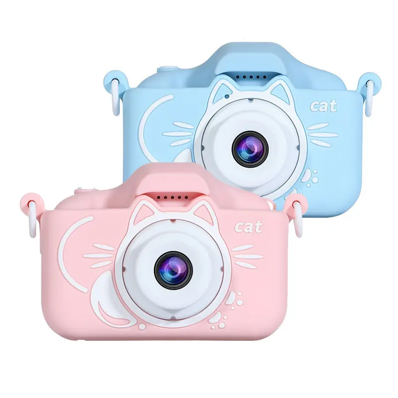 Digital Camera 2" Color Display 1080P 3 Mega pixel 32GB SD Card Selfie Mode Silicone Cover Boys Girls Great Gift.