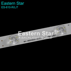 Kit de rétroéclairage LED ES-610 BX-48S04E01-2BBH2-0-Q-47V-0577 MX-48S04E03-2CCJ3-0-1-4B5-3457 pour <span class=keywords><strong>PANASONIC</strong></span> TX-48AX630B Barre LED 454MM - Product Image 2