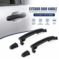 Poignée de porte extérieure de voiture de haute qualité OE 69213-08020 69227-08040 Remplacement de poignée de porte extérieure pour Toyota Sienna