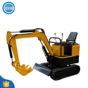 CNMC 1 톤/0.8 톤 미니 크롤러 굴삭기 건설 사용 미니 굴착기 Yanmar/쿱 엔진 하이닥 유압 실린더 버킷 2 톤 - Product Image 2
