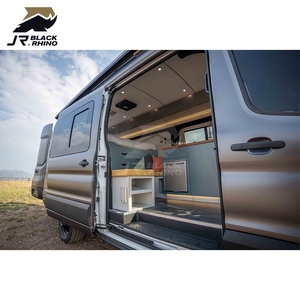Trung quốc sản xuất chuyên nghiệp Mini Caravan Motorhome bốn bánh xe ngoài trời cắm trại off road Caravan - Product Image 2