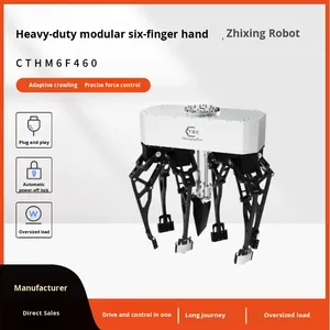 Heavy-Duty 120kg Load 460mm Stroke Claw Robot Gripper Gearbox PLC Motor for <b>Wine</b> Jar Collaborative (24V) - Product Image 5