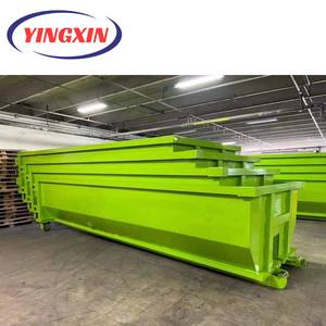 Benne à ordures ménagères de grand volume pour constructions industrielles Poubelle de recyclage personnalisée avec couvercle en bâche - Product Image 4