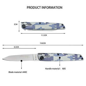 <span class=keywords><strong>Colt</strong></span> d'Italia Coltello da tasca con manico in fibra di Nylon da campeggio EDC tattico da caccia coltello pieghevole - Product Image 5