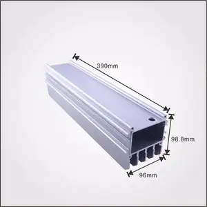 Individuelles Aluminium hochpräzise Profile von Aluminio 6000 Serie T3-T8 Al 6063 Aluminium Extrusionsprofil mit eloxierter Oberfläche