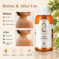 Gel douche SILU aux fleurs de houblon naturel, hydratant en profondeur et rafraîchissant, pour le soin quotidien de la peau