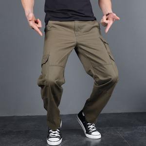 Pantalons pour hommes en coton 100% en gros, pantalons décontractés pour hommes, multi-poches, <span class=keywords><strong>grande</strong></span> <span class=keywords><strong>taille</strong></span>, vêtements d'extérieur pour hommes, pantalons droits d'hiver - Product Image 4