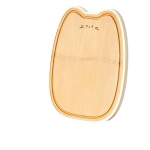 Planche à découper en forme de chat en bambou, anti-moisissure, antibactérienne, pour fruits et aliments pour bébés, bloc de découpe pour la cuisine domestique - Product Image 4