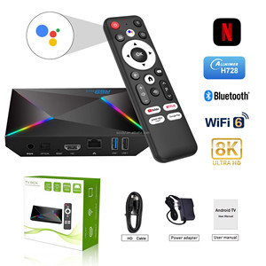 Boîtier TV Android 14 Mortal R69 Plus H728 WiFi 6 8K UHD IPTV NF OTT Lecteur multimédia en <span class=keywords><strong>streaming</strong></span> Boîtier TV intelligent - Product Image 3