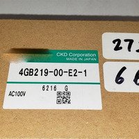 Plc Ckd 4gb219-00-e2-1 Solenoid Yeni Fabrika Direkt Satışı