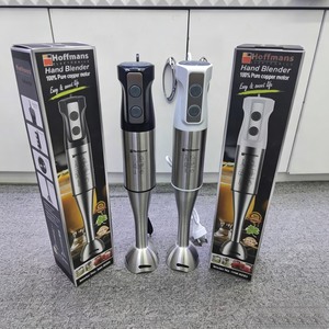 Batidora de Mano Profesional Hoffmans de 800W con Carcasa Completamente de Acero Inoxidable y Interruptor de 2 Velocidades para Procesamiento de Alimentos de Alta Resistencia - Product Image 3