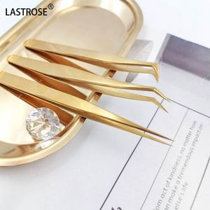 Pinzas de Punta de Fibra de Alta Calidad para Extensión de Pestañas, Pinzas para Extensión de Pestañas de Volumen - Product Image 2