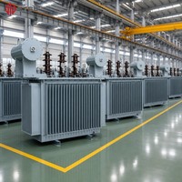 Transformateur immergé dans l'huile à conception personnalisée, transformateur abaisseur de tension, alimentation compacte avec transformateur 10kV 630kVA, norme IEC