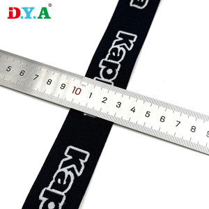 Pita Elastis <span class=keywords><strong>Logo</strong></span> Daisy Jacquard Kustomisasi Pabrik untuk Ikat Pinggang Pakaian Dalam, Tali Bra Nilon, dan Webbing Spandex untuk Sepatu dan Tas Olahraga - Product Image 4