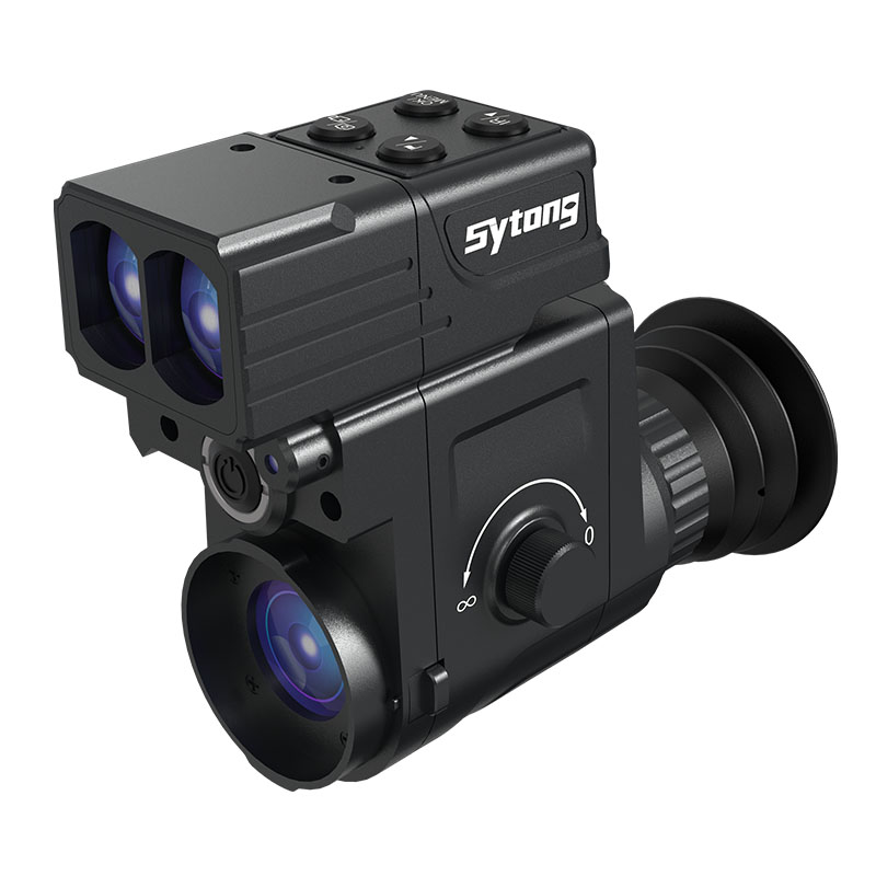 Sytong HT-77LRF 1080P, Wi-Fi цифровой монокулярный прицел ночного видения, интегрированный лазерный дальномер 1000 м для охоты