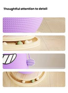 Marco de escalada vertical, rascador para gatos con columna de sisal, juguete para gatos para afilar garras para gatos jugando - Product Image 6