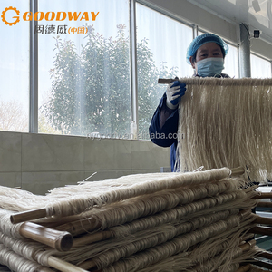 300-600 kg/giờ đùn loại dải mì thủy tinh Máy khoai lang tinh bột mì dây chuyền sản xuất - Product Image 1