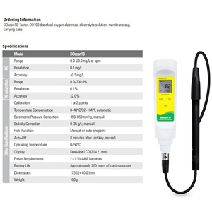 HEDAOポケット経済的な水酸素溶解酸素メーター醸造所溶解酸素メーター - Product Image 2