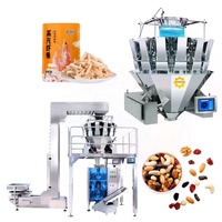 Machines d'emballage multifonctions pour chips, en-cas, biscuits, noix, riz, grains de café, aliments