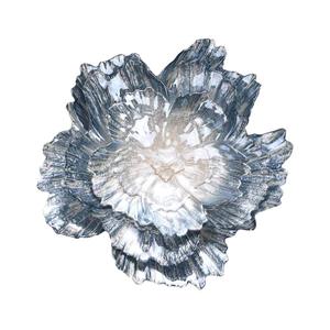 Plato de Frutas Grande Estilo Europeo, Color Azul Perla, Plato de Cristal Simple para Servir Aperitivos y Té, Juego de Platos con Diseño Floral Europeo - Product Image 1