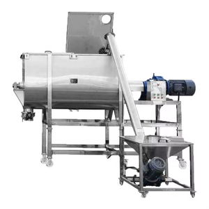 Mélangeur de compost industriel en acier inoxydable Mélangeur industriel bon marché <span class=keywords><strong>Berjaya</strong></span> utilisé Mélangeur horizontal à ruban - Product Image 1