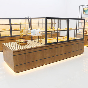 Nấm Rừng nóng bán Chất lượng cao bánh tủ lạnh hiển thị truy cập bánh hiển thị tủ lạnh hiển thị trường hợp - Product Image 2