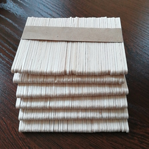 Usine Naturel Plat 150*18*1.6mm <span class=keywords><strong>Spatule</strong></span> À Crème Glacée Dépilatoire Rond Long Bâtons De Bois De Cire - Product Image 3