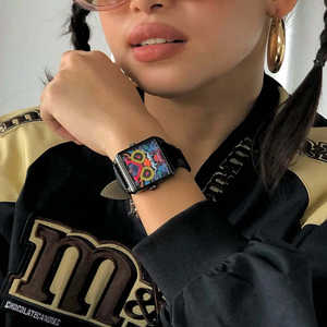 แฮปปี้วอทช์สายหนังลายการ์ตูน<span class=keywords><strong>มังกร</strong></span>ทรราชสายหนังควอทซ์เคลื่อนไหว Miyota นาฬิกาหน้าปัดตัวชี้การเคลื่อนที่ - Product Image 5