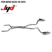 Tuyau d'échappement universel en acier inoxydable de haute qualité Mercedes-Benz E63/E63S W212 2015 AMG Racing Car Muffler Catback Exhaust