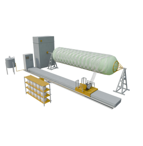 Nouvelle condition FRP réservoir sous pression équipement de production Coronal Treater Type FRP bobineuse - Product Image 1