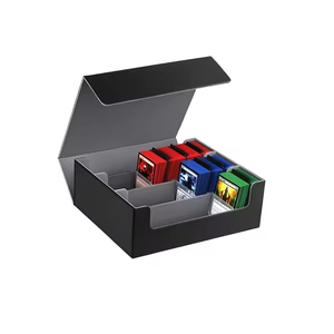 Estuche de Lujo para Cartas Coleccionables de Cuero PU, Gran Capacidad para Más de 1800 Cartas, Almacenamiento para Mazos Commander, Porta Cartas Personalizado con Bloqueo RFID - Product Image 2