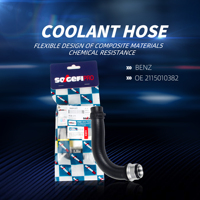 Tubo Flessibile per Radiatore Motore Resistente al Calore, Ricambi Auto per Sostituzione Componenti di Raffreddamento Veicoli