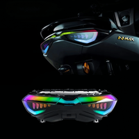 Meilleures ventes : Accessoires Yamaha Nmax 155, modification moto, feu arrière RGB, feu stop Nmax155 N Max 155