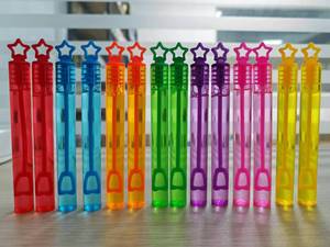 Samtoy stella a cinque punte 5 colori 40 pezzi giocattolo estivo per bambini sapone Mini <span class=keywords><strong>Bubble</strong></span> Bar bacchetta Stick - Product Image 6