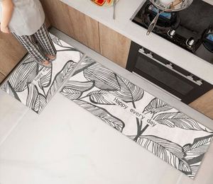 Grand ensemble de <span class=keywords><strong>tapis</strong></span> de sol antidérapant moderne <span class=keywords><strong>tapis</strong></span> antidérapant en polyester lavable avec motif fantaisie pour <span class=keywords><strong>tapis</strong></span> de <span class=keywords><strong>cuisine</strong></span> - Product Image 1