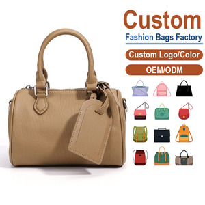 New Arrival Minimalist Genuine Leather <b>Pillow</b> Bag for Women Soft Top-Grain Cowhide Underarm Shoulder Bag with Adjustable Strap - Product Image 1