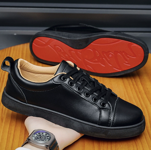 Nuove Scarpe Casual con Suola Rossa 2026, Sneakers Semplici per Giovani, Scarpe in Pelle di Tendenza, Scarpe Bianche da Pendolare - Product Image 6