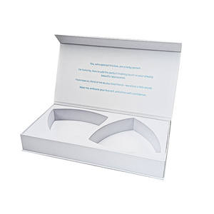 Coffrets cadeaux de lingerie féminine de luxe personnalisés recyclables avec boîte magnétique, gaufrage, pelliculage mat et cadre photo en papier prêt à l'emploi - Product Image 1