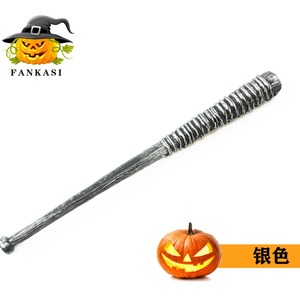 Bate de Béisbol de Plástico Fankasi para Halloween, Dorado, Bronce, Plateado, Forma Redonda, Decoración para Fiestas, Uso en Interiores - Product Image 4