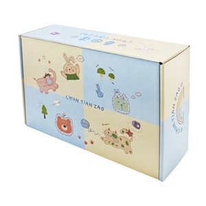 Chất lượng cao tùy chỉnh sinh thái thân thiện in thiết kế sữa carton dễ thương bao bì giấy sữa có thể gập lại hộp carton - Product Image 3