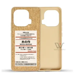 Funda de madera para teléfono Xiaomi Mi 11 12 Ultra 5g 11 Pro, carcasa de corcho a prueba de golpes para Iphone 14