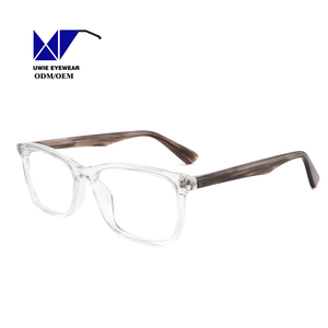 Lunettes de lecture tendance vintage à monture optique flexible personnalisée, taille 54-17-145, à monture intégrale carrée, vente chaude, <span class=keywords><strong>pas</strong></span> <span class=keywords><strong>cher</strong></span>, pour toute la journée - Product Image 2