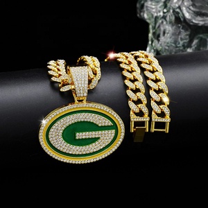 Kalung Juara Green Bay Packers Grosir Pabrik Berkualitas Tinggi Liontin Olahraga Personalisasi - Product Image 3