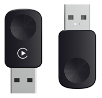 K8 MINI con cable a inalámbrico Carplay adaptador Dongle para Apple Caprlay y Android Auto 2 en 1 inalámbrico Carplay Mini Dongle adaptador