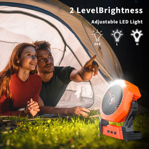 Ventilatore esterno a batteria 10000mAh 7 "acqua nebbia OEM/ODM gli ordini sono accolti - Product Image 4