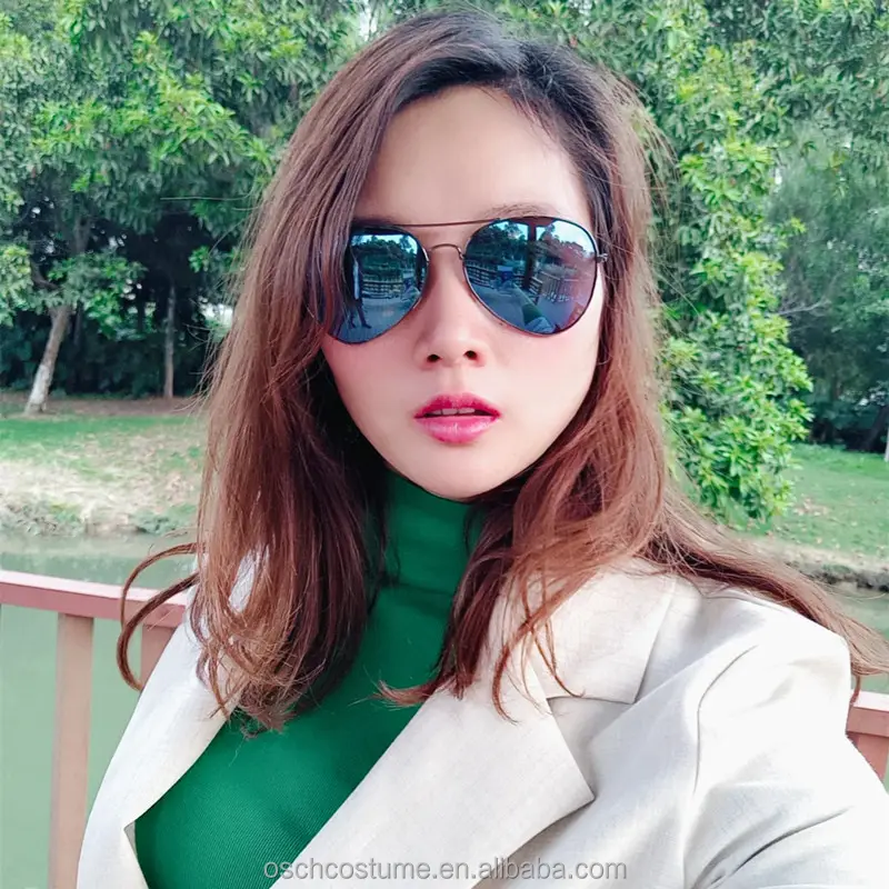 Sẵn Sàng Để Tàu Cổ Bán Buôn Thiết Kế Retro Tùy Chỉnh Phân Cực Shades Kim Loại Cổ Điển Hàng Không Thí điểm Kính Mát Giá Rẻ Cho Bán